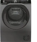Hoover NDPEH9A3TCBERXSS W&auml;rmepumpentrockner 9 kg 69 dB AquaVision-System - Schwarz