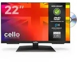 Cello C2224F, 55,9 cm (22"), 1920 x 1080 Pixel, Full HD, LED, DVB-CI, DVB-S, DVB-S2,