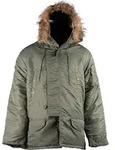 US Fliegerparka N3B oliv, S - Gr&uuml;n - S