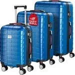 MONZANA&reg; 3tlg. Kofferset Exopack TSA Schloss Hartschalen Koffer M-L-XL...