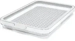 K&uuml;hlschrankorganizer 1,3 l CAUMA, Farbe:Transparent - Transparent/Wei&szlig;
