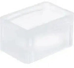 Transparenter Eurobeh&auml;lter BasicLine mit geschlossenem Griff | HxBxT 17x20x30cm 