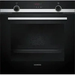 HQ574AER3 IQ300 (schwarz/edelstahl, 60 cm) - Schwarz/Silber