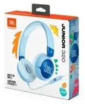 JBL Junior 320 Kabelgebundene Ohrh&ouml;rer f&uuml;r Kinder Blau Over-Aural mit Mikrofon -