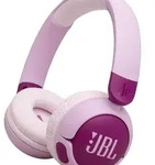 JBL Junior 320 BT, Kabellose On-Ear Bluetooth-Kopfh&ouml;rer, lila - Violett