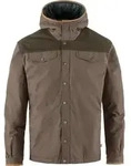 Fj&auml;llr&auml;ven Herren Greenland No. 1 Daunenjacke Suede Brown-Dark Olive L - L
