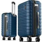 Travely Premium Handgep&auml;ck Koffer 55x40x20cm - passend f&uuml;r Ryanair, Lufthansa,