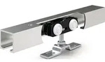 GEZE Schiebesyst.Rollan 80 NT 80kg 1800mm Holzfl&uuml;gel Kompletts.50-92cm Wm./Dm -