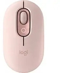Logitech POP, Beidh&auml;ndig, Optisch, Bluetooth, 4000 DPI, Pink - Rosa