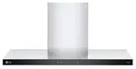 LG HCEZ3626S, 600 m3/h, A, A, C, 70 dB, 800 m3/h - Schwarz/Silber