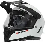 Acerbis Rider Solid Jugend-Motocross-Helm, wei&szlig;, Y/S (47/48) - Wei&szlig;