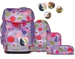 ergobag cubo Schulranzen-Set Bl&uuml;tenzauB&auml;r - Violett