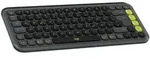 Logitech POP ICON KEYS, Mini, Kabellos, Bluetooth, Scherenschalter, QWERTZ, Graphit -
