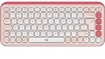 Logitech POP ICON KEYS - ROSE (US) - Rosa