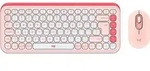 Logitech POP ICON COMBO - ROSE (US) - Rosa