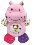 VTech Bijtring Nijlpaardje roze, Mit Ton, Sprachfunktion, LR44, Synthetisch, Pl&uuml;sch