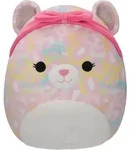 Jazwares Squishmallows Pl&uuml;schfigur Pink Rainbow Leopard Michaela mit Stirnband - 30