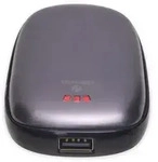 DENVER USB-Powerbank PBH-4002, mit Handw&auml;rmer - Schwarz