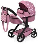 17076AB Puppenwagen Xeo mit Tasche, hhenverstellbarer Griff, Schwenkschieber,