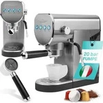ProfiCook&reg; Espressomaschine f&uuml;r Espressopulver und Nespresso kompatible...