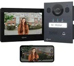GOLIATH Basic Video T&uuml;rsprechanlage, 2 Draht Bus, 7" Monitor, Unterputz T&uuml;rklingel