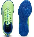 Puma Ultra 5 Play IT Jugend Fu&szlig;ballschuhe Kinder fizzy apple wei&szlig; blau Gr 28 -