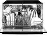 Klarstein Mini-Geschirrsp&uuml;ler f&uuml;r 8 Gedecke, Leiser UV-Geschirrsp&uuml;ler Klein mit 6