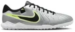 Nike Tiempo Legend 10 Academy TF Metallic Silver Volt Black - EU 47.5 - Silber...