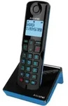 Alcatel Schnurloses Telefon - Schwarz/Blau