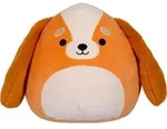 Squishmallows Ysabel, Spielzeug-Hund, 3 Jahr(e) - Braun/Wei&szlig;