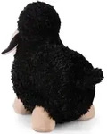NICI Stehendes Kuscheltier Schaf schwarz GREEN 22 cm, Spielzeug-Schaf -...