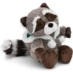 Nici Waschb&auml;r Lenno 25 cm schlenkernd - Braun