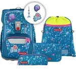 Step by Step Schulranzen-Set GIANT, 5-teilig - Petrol