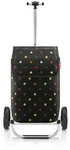 reisenthel Einkaufstrolley Shopping Trolley Dots schwarz 100cm - Schwarz/Wei&szlig;