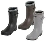 Regenliebe Damen Gummistiefel Pf&uuml;tze-W warm gef&uuml;ttert halbhoher Regenstiefel,
