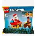 LEGO Creator Weihnachtsmann auf Schlittenfahrt, Bausatz, 6 Jahr(e), Kunststoff, 73