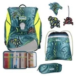Scout Alpha Action Schulrucksack Set 4tlg. - Blau