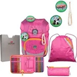 DerDieDas Schulranzen Set ErgoFlex Tiny ECO Set Pink Planet - Rosa