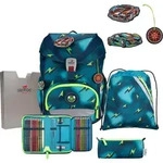 DerDieDas ErgoFlex Superlight Schulranzenset 5-teilig Magic Light petrol - Petrol