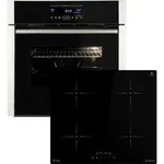 KKT KOLBE | Autarkes Herdset | 60cm Einbaubackofen EB8016ED | 59cm Induktionskochfeld