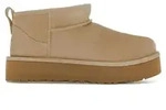 UGG Classic Ultra Mini Platform Boot Sand (Kids) - EU 32.5 - Beige - 32.5