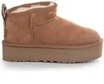 UGG K CLASSIC ULTRA MINI PLATF HellBraun - Hellbraun - 32,5