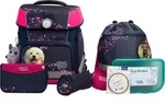 School Mood Champion Maxx Pro Leni Hund Ranzen Set 7tlg. - Blau