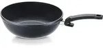 Fissler Ceratal Orbit Black/Aluminium-Wok (&Oslash; 30 cm, 5,2 L) Keramik-Bratpfanne