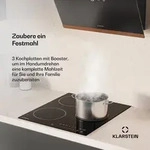 Klarstein Delicatessa Induktionskochfeld - 3-Zonen Einbau-Induktionskochplatte,...