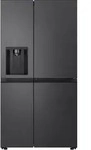 LG GSJC41EPPE, Freistehend, Amerikanische T&uuml;r, Schwarz, Metallisch, 2 T&uuml;r(en), LED,