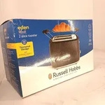 Russell Hobbs 27371-56 Toaster 6 2 Scheibe(n) 800 W Schwarz - Schwarz