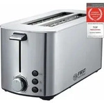TZS First Austria Toaster Langschlitz, Edelstahl, 4 Scheiben, 1400W, mit...