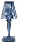 Kartell Battery Tischlampe LED batteriebetrieben &Oslash;12x26 cm - Blau