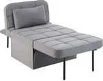tectake&reg; Schlafhocker Ponto 4 in 1 als Hocker, Sessel, Lounger oder Bett